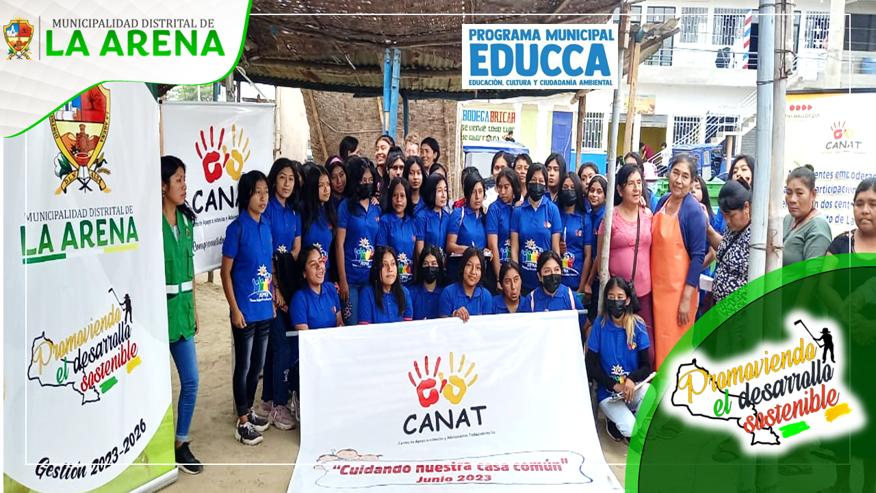 Se realizó nuestro primer evento, “Programa Municipal EDUCCA”, el día viernes 09 de junio, en el mercado del CP. Casagrande.