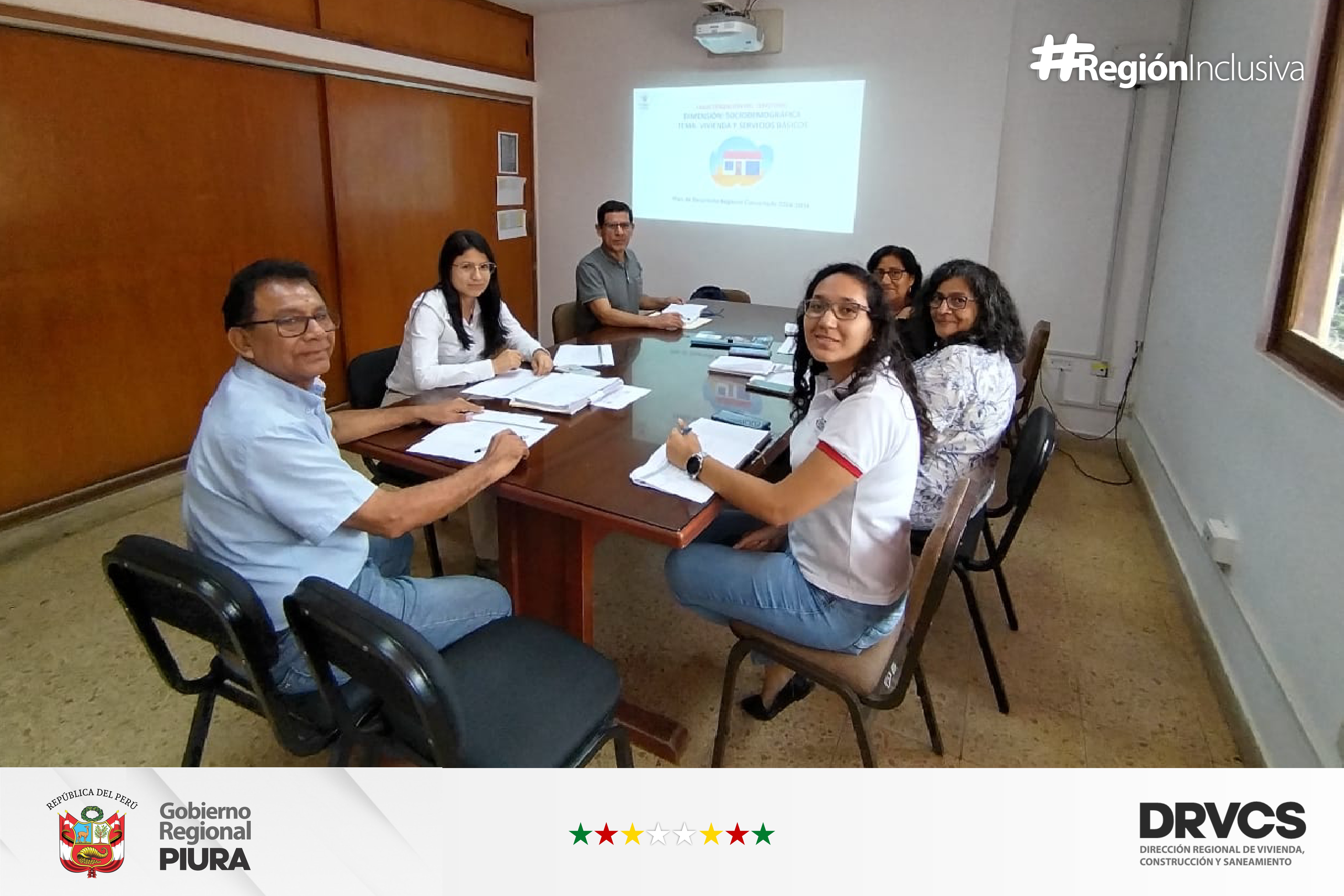 Equipo técnico se reúne con representantes de CEPLAR para coordinar ruta metodológica del Plan de Desarrollo Regional Concertado 2024-2034