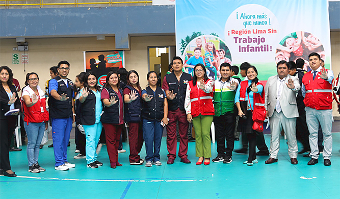 Con éxito se desarrolló la Feria por el Día Mundial contra el Trabajo Infantil en Barranca