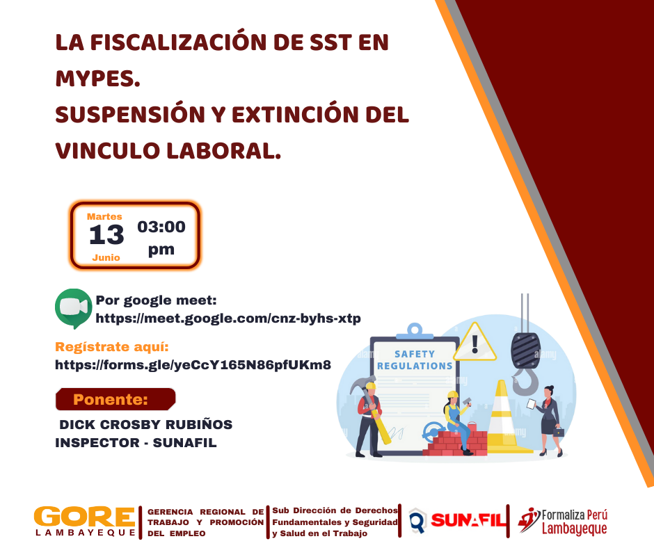 afiche de la capacitación