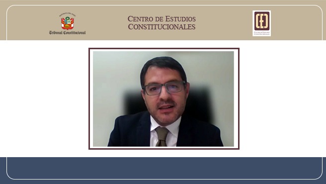 “La relación entre la historia del derecho y la filosofía del derecho” fue abordada en conferencia del CEC del TC