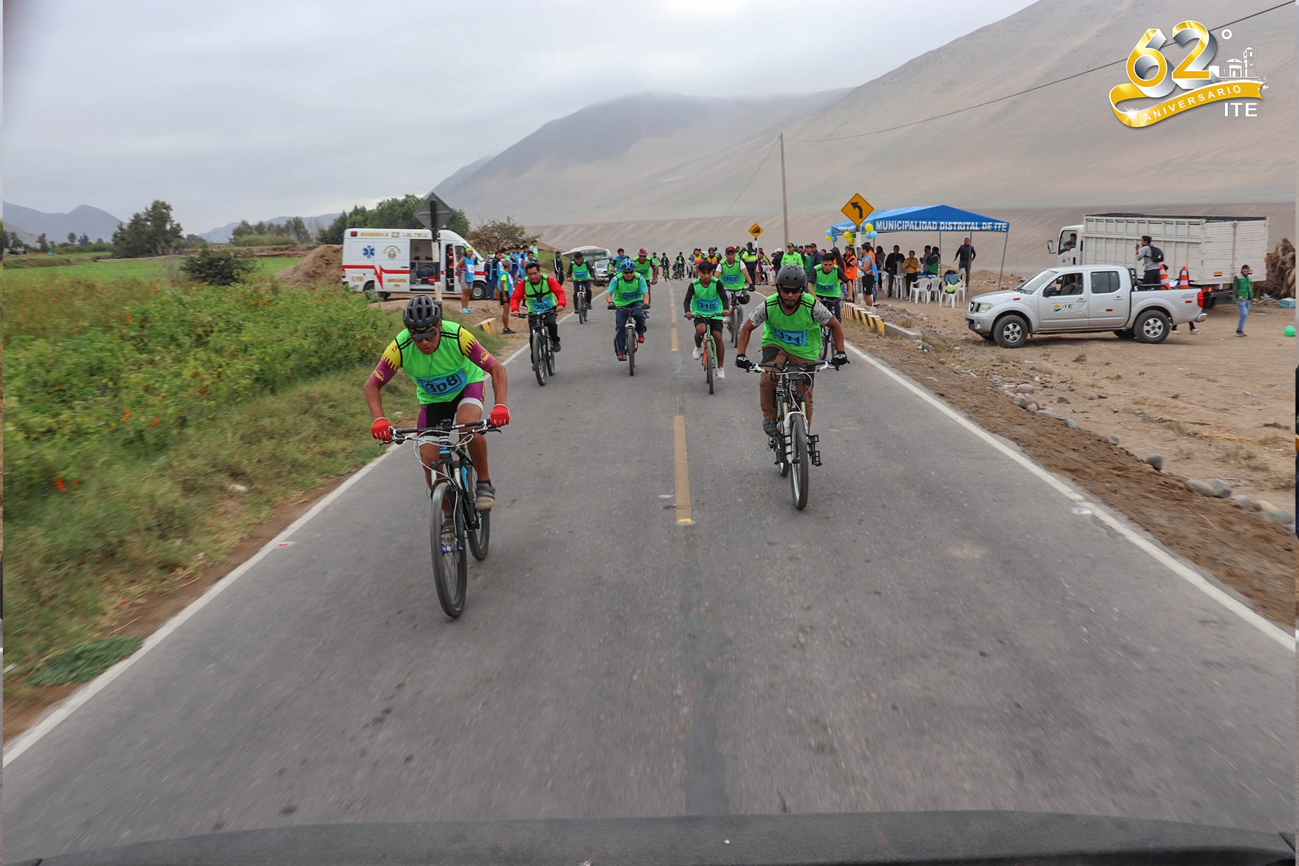 🚴🚴‍♀️A fin de incentivar el deporte en los niños y niñas, la Municipalidad Distrital de Ite realizó el gran "Bicite 2023".