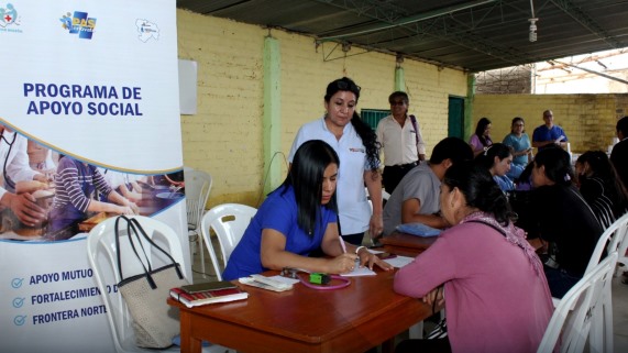 PAS realiza acción cívica en beneficio de pobladores de Tejedores