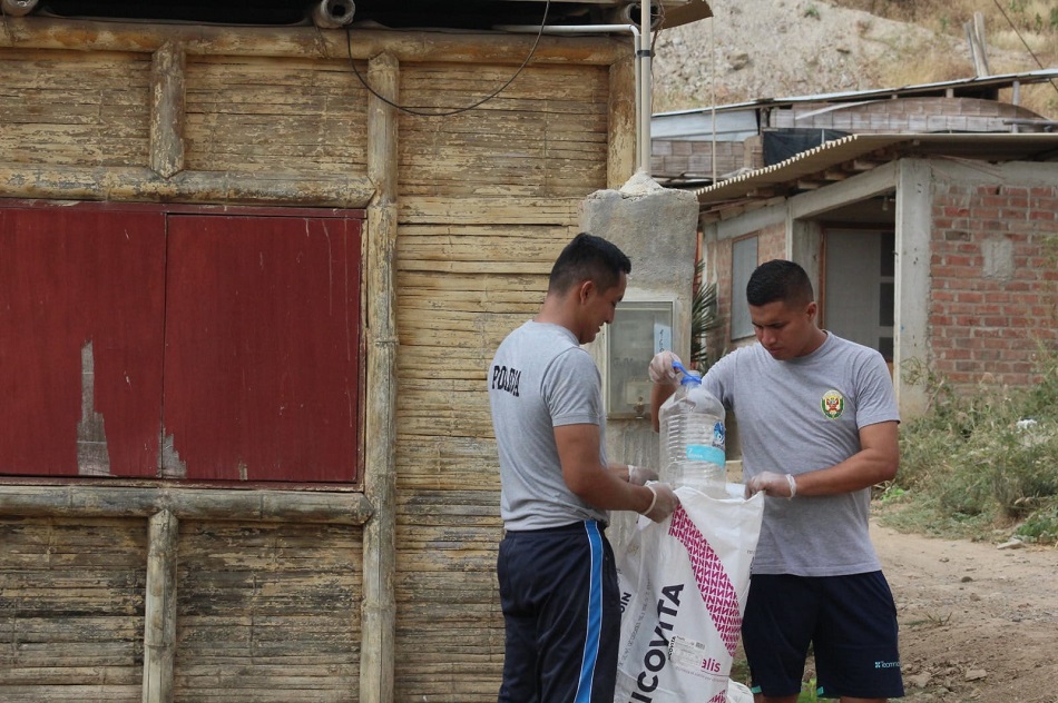 Municipalidad de Canoas y Centro de Salud realizan campaña de recojo de inservibles 