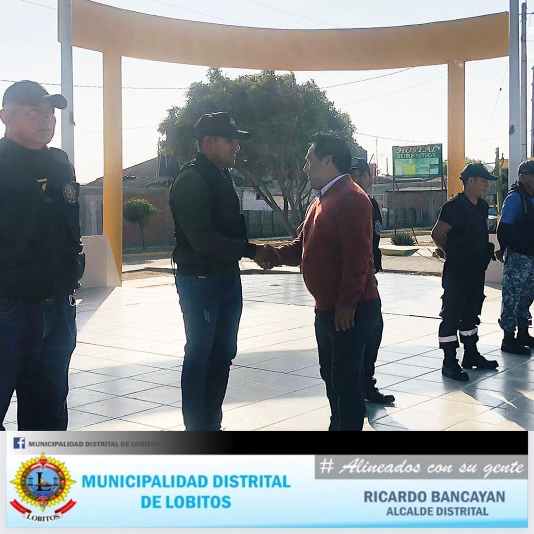 Archivo JPG de Seguridad ciudadana al servicio de Lobitos y de nuestros visitantes.