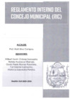 Vista preliminar de documento REGLAMENTO INTERNO DEL  CONCEJO MUNICIPAL (RIC) 