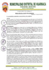 Vista preliminar de documento RESOLUCION DE ALCALDIA N° 306-2023 - MDH-A