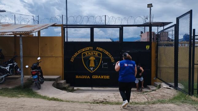Representante de la Defensoría del Pueblo ingresa a centro penitenciario de Bagua Grande