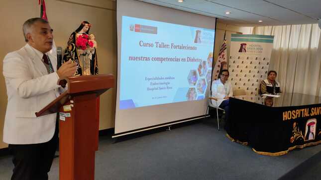 El Hospital Santa Rosa Inauguró el Taller " Fortaleciendo nuestras Competencias en Diabetes"