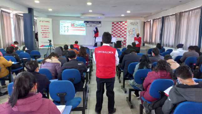 Durante el mes de junio, representantes de la sociedad civil organizada y ciudadanos de la provincia de Pasco tendrán la oportunidad de presentar sus denuncias sobre el presunto uso inadecuado de bienes y recursos públicos en las municipalidades y otras entidades del Estado, durante la audiencia pública “La Contraloría te escucha”.