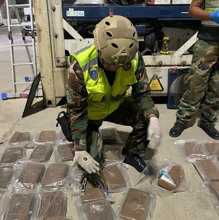 Piura: interceptan cargamento de más de 30 kilos de droga que iba a ser enviada a Bélgica