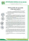 Vista preliminar de documento Resolución de Alcaldía 083-2023