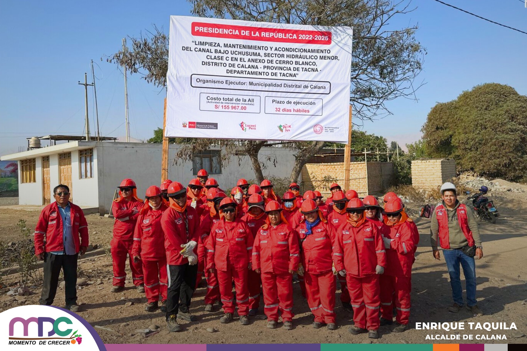 Inicio de actividades en Bajo Caplina y Bajo Uchusuma - Programa Lurawi Perú