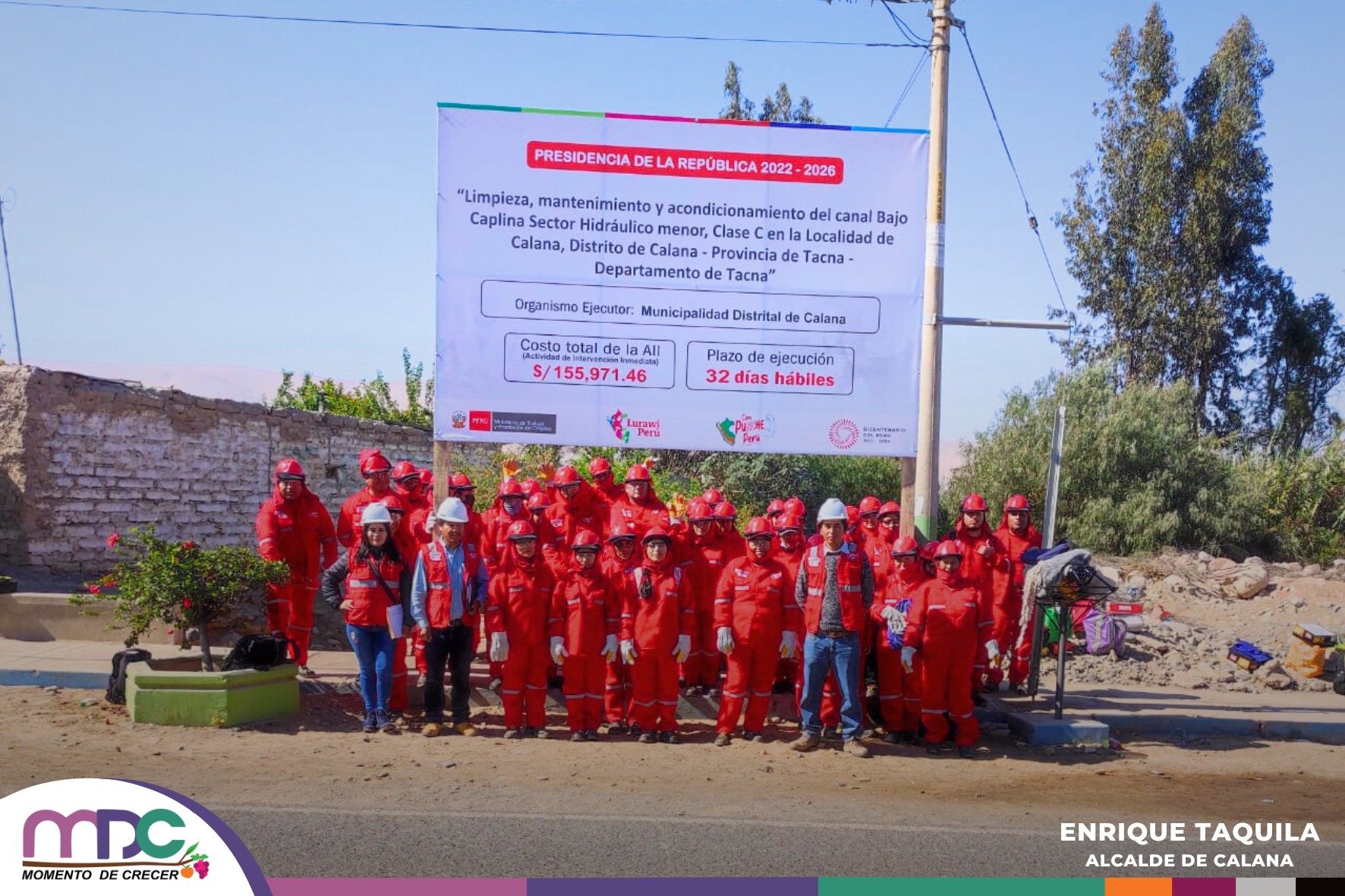 Inicio de actividades en Bajo Caplina y Bajo Uchusuma - Programa Lurawi Perú
