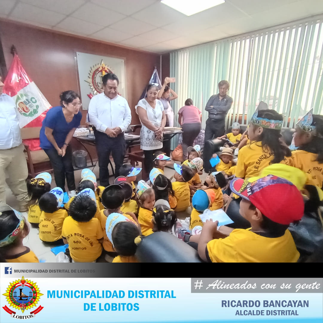 Archivo JPG de En La Semana De La Educación Inicial Niños De I. E 602 Visitaron Municipalidad.