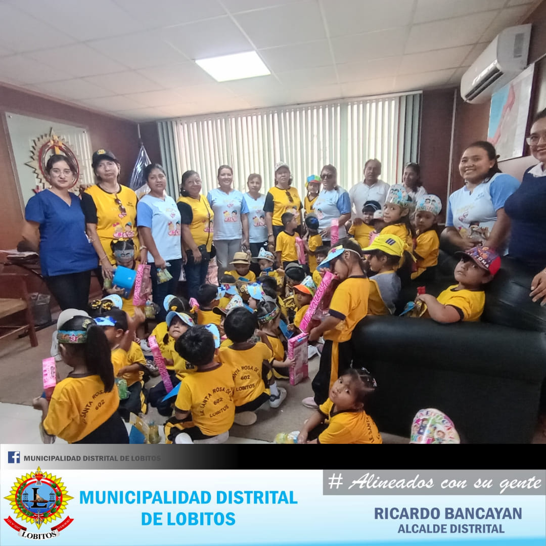 Archivo JPG de En La Semana De La Educación Inicial Niños De I. E 602 Visitaron Municipalidad.