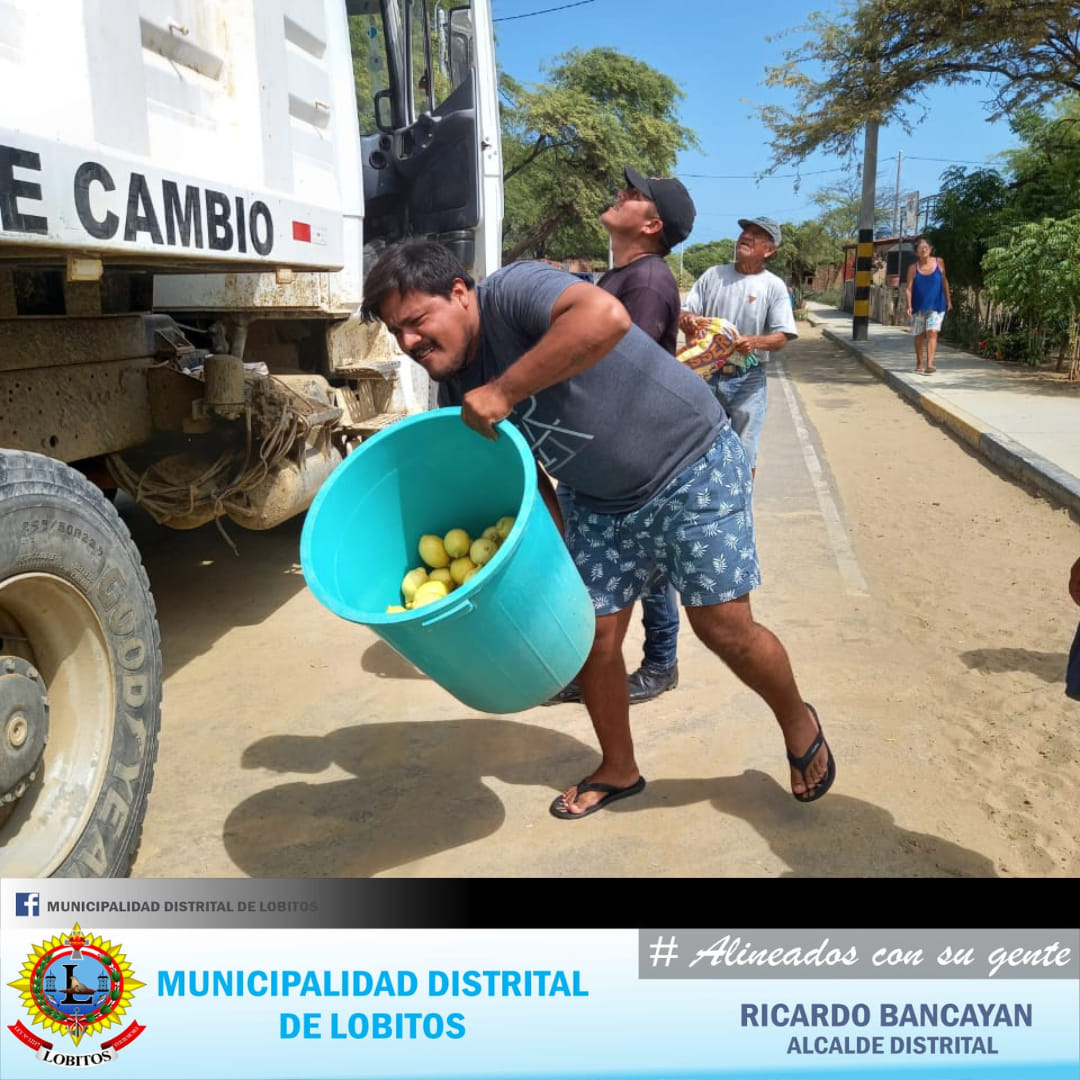 archivo JPG de Municipalidad de Lobitos realizó entrega de productos a la población