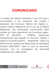 Vista preliminar de documento COMUNICADO