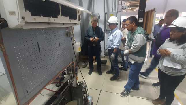 Produce Y PNUD capacitan a técnicos del sector refrigeración y aire acondicionado de Lima y Chiclayo