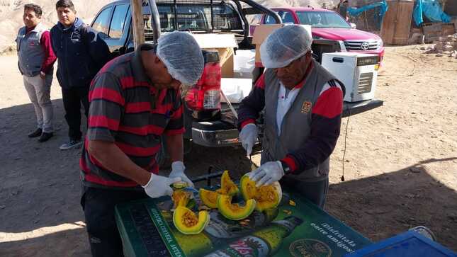 Proyecto “cucurbitáceas” capacita a agricultores de Higuerani en Pachía
