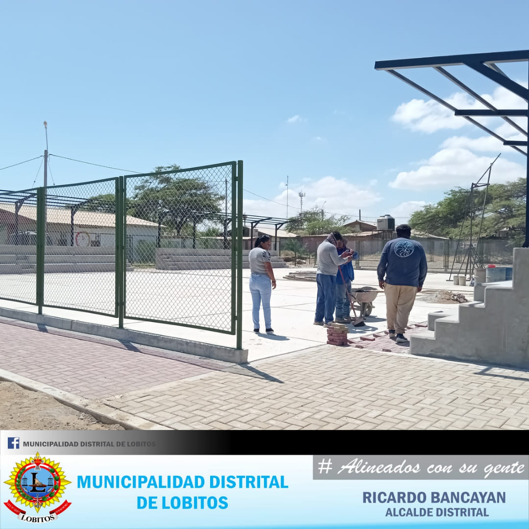 Archivo JPG de Polideportivo De Barrio Bellavista Ingresa A La Recta Final De Su Construcción