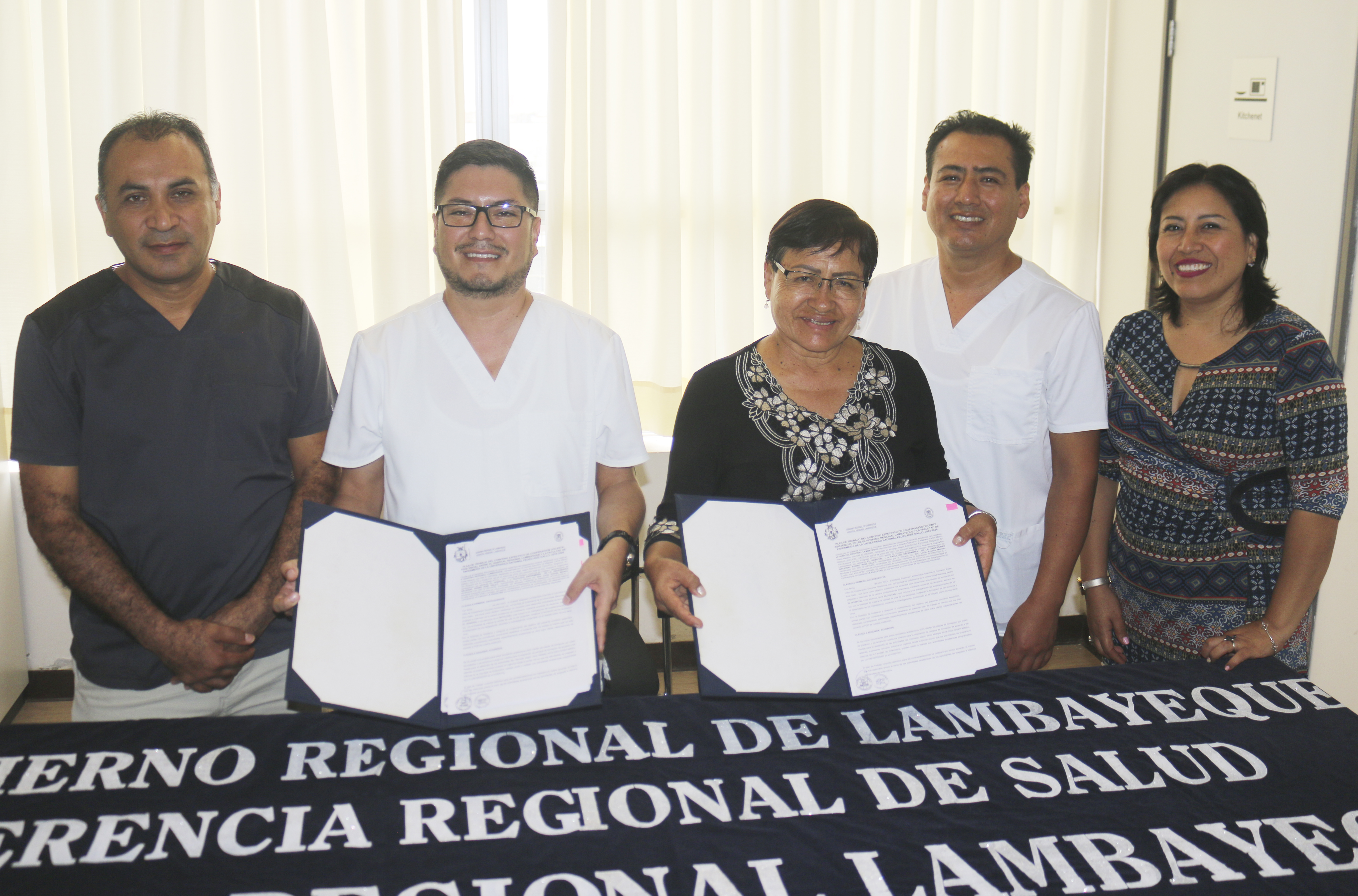 Hospital Regional Lambayeque firma Convenio con Universidad Pedro Ruiz Gallo para estudiantes de Enfermería