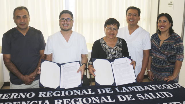 Hospital Regional Lambayeque firma Convenio con Universidad Pedro Ruiz Gallo para estudiantes de Enfermería