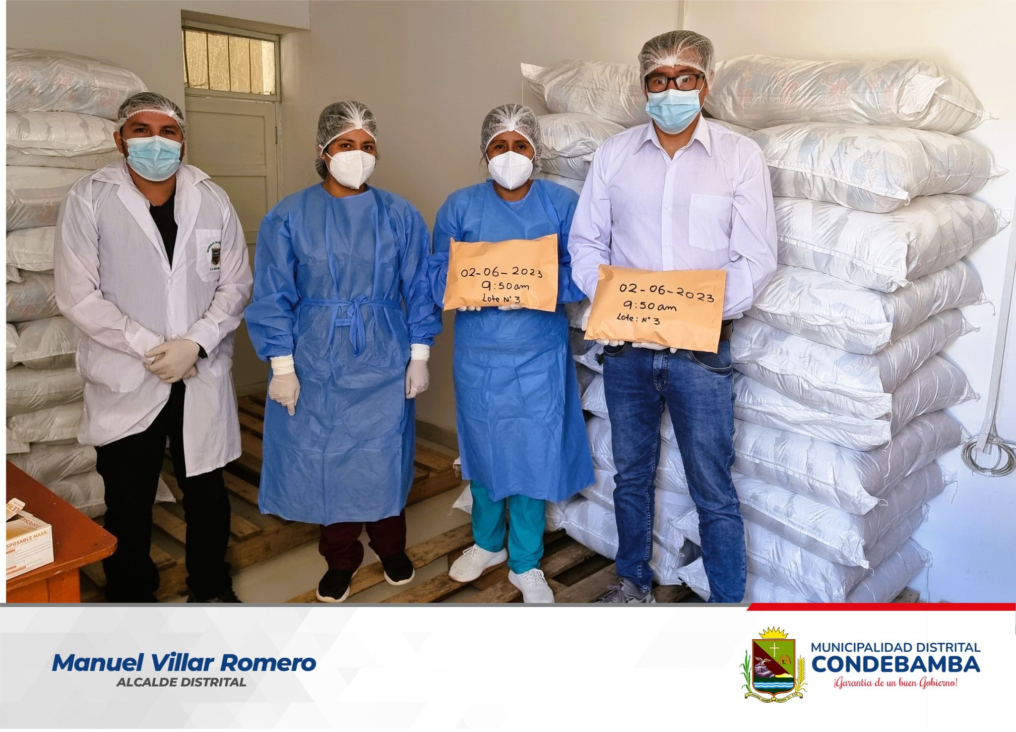 🔴Con la finalidad de brindar raciones de calidad a los usuarios del programa vaso de leche del distrito, la Municipalidad realizó la toma de muestra de los productos, para realizar análisis bromatológico.