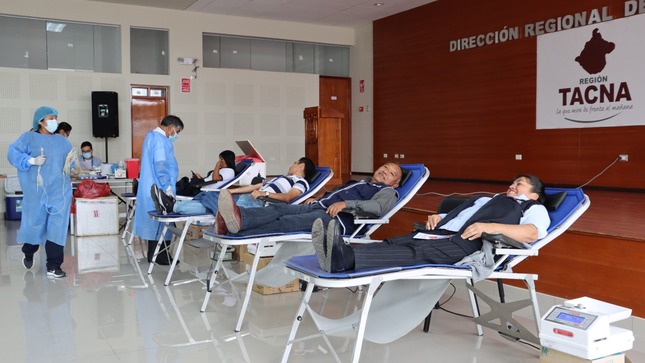 Este año solo 18 personas se acercaron voluntariamente a donar sangre. 