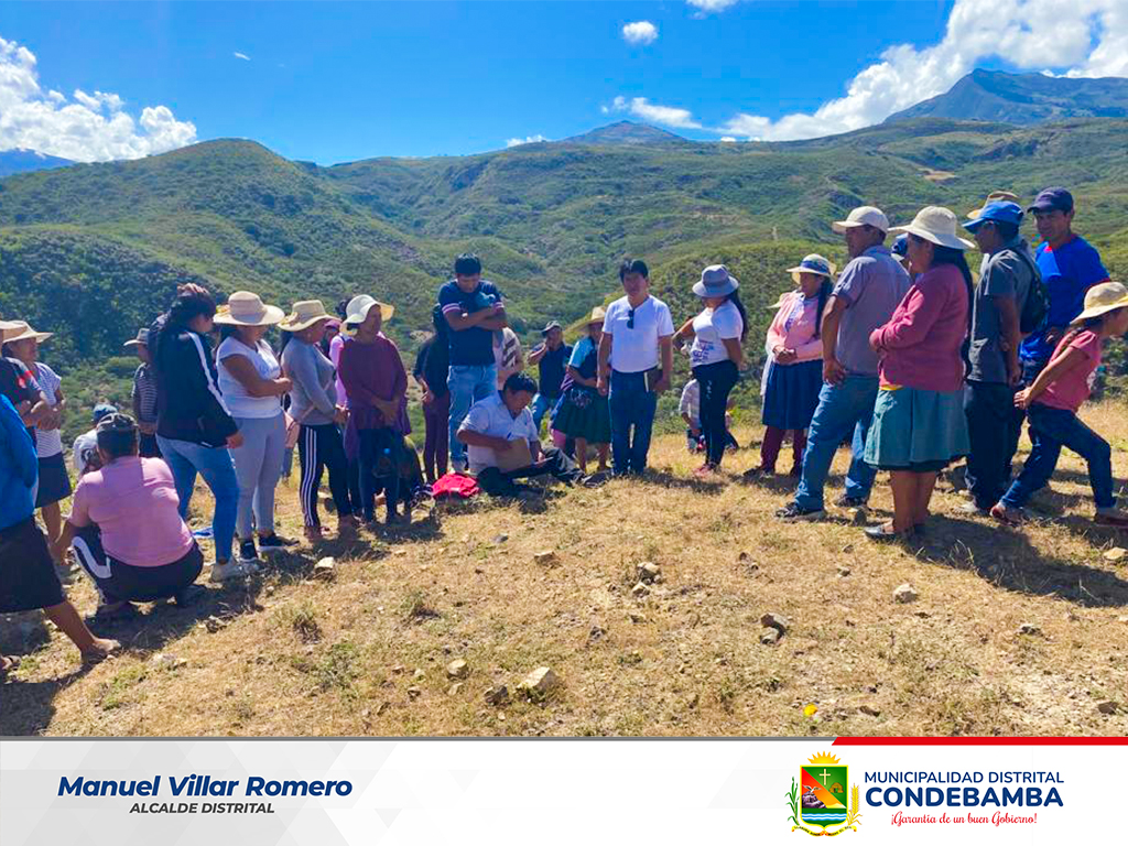 os lotes lo adquirió la Municipalidad Distrital de Condebamba, con la finalidad de entregar un lugar seguro para que las familias afectadas por la naturaleza, puedan volver empezar a construir su hogar.