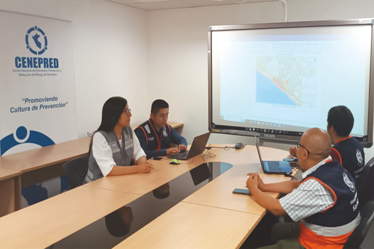 Servidores de la Municipalidad de San Isidro recibieron asistencia técnica para elaborar su PPRRD al 2030