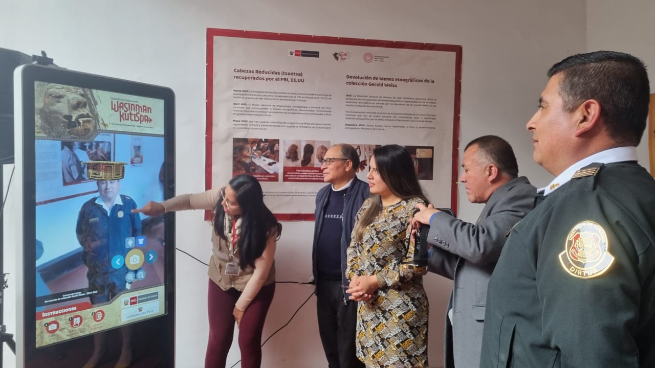 Amazonas: Ministerio de Cultura inauguró la muestra “Wasinman Kutispa – Patrimonio Recuperado”