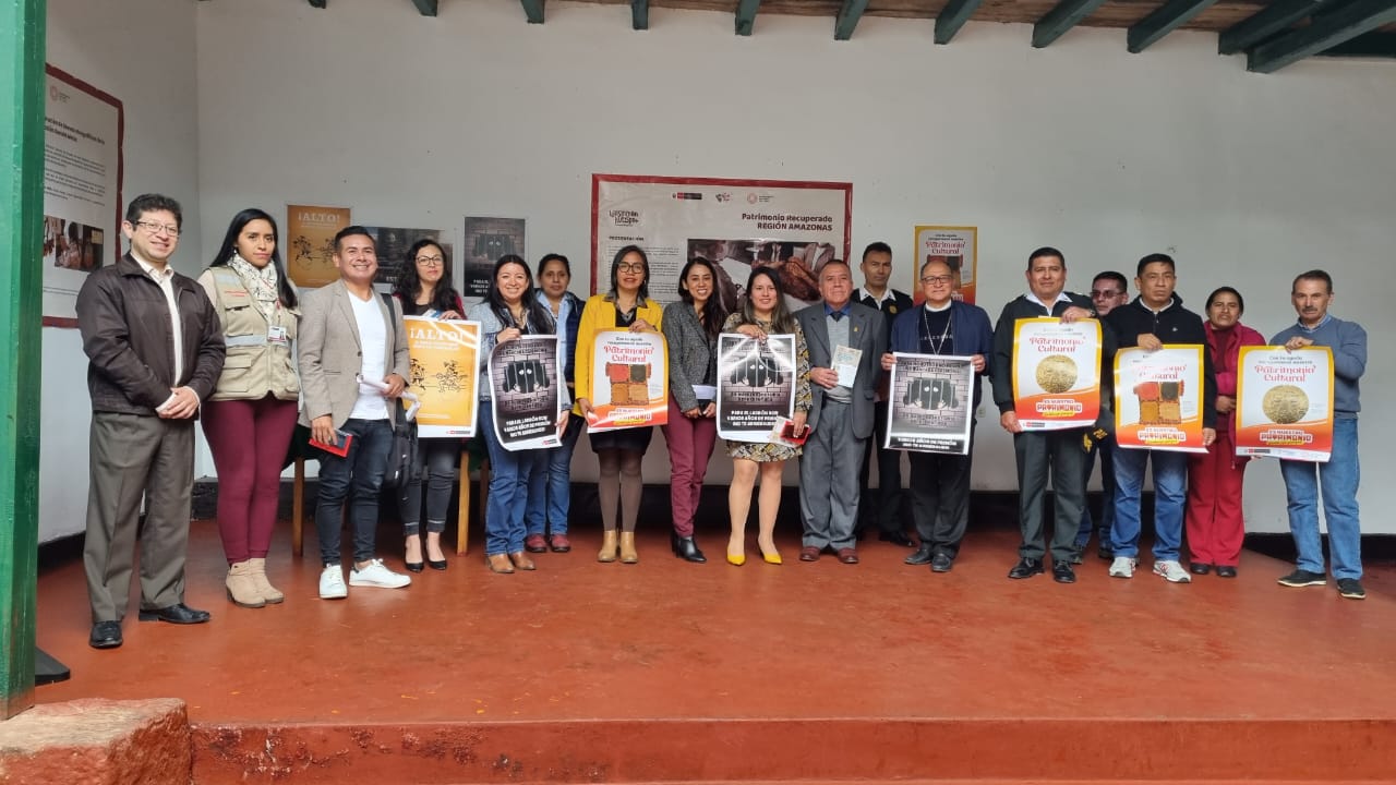 Amazonas: Ministerio de Cultura inauguró la muestra “Wasinman Kutispa – Patrimonio Recuperado”