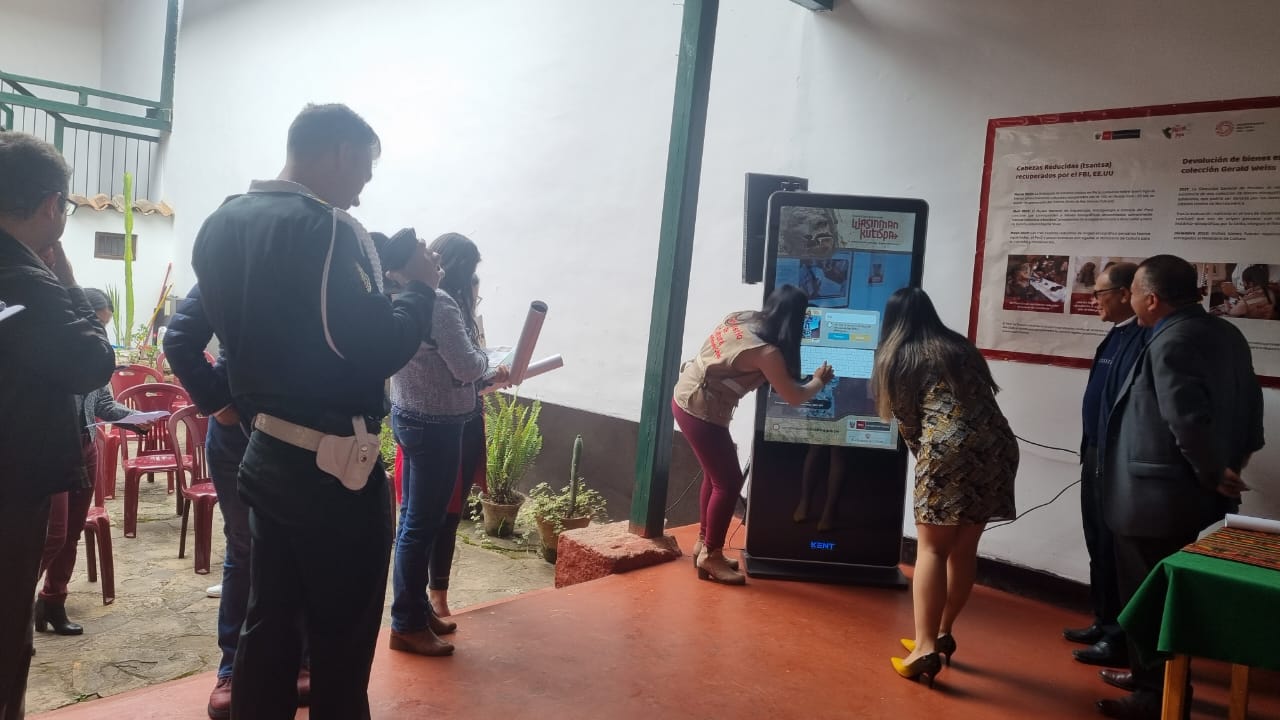 Amazonas: Ministerio de Cultura inauguró la muestra “Wasinman Kutispa – Patrimonio Recuperado”