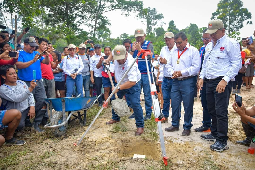 Gobernador Regional Inició Obra Vial De Picuroyacu