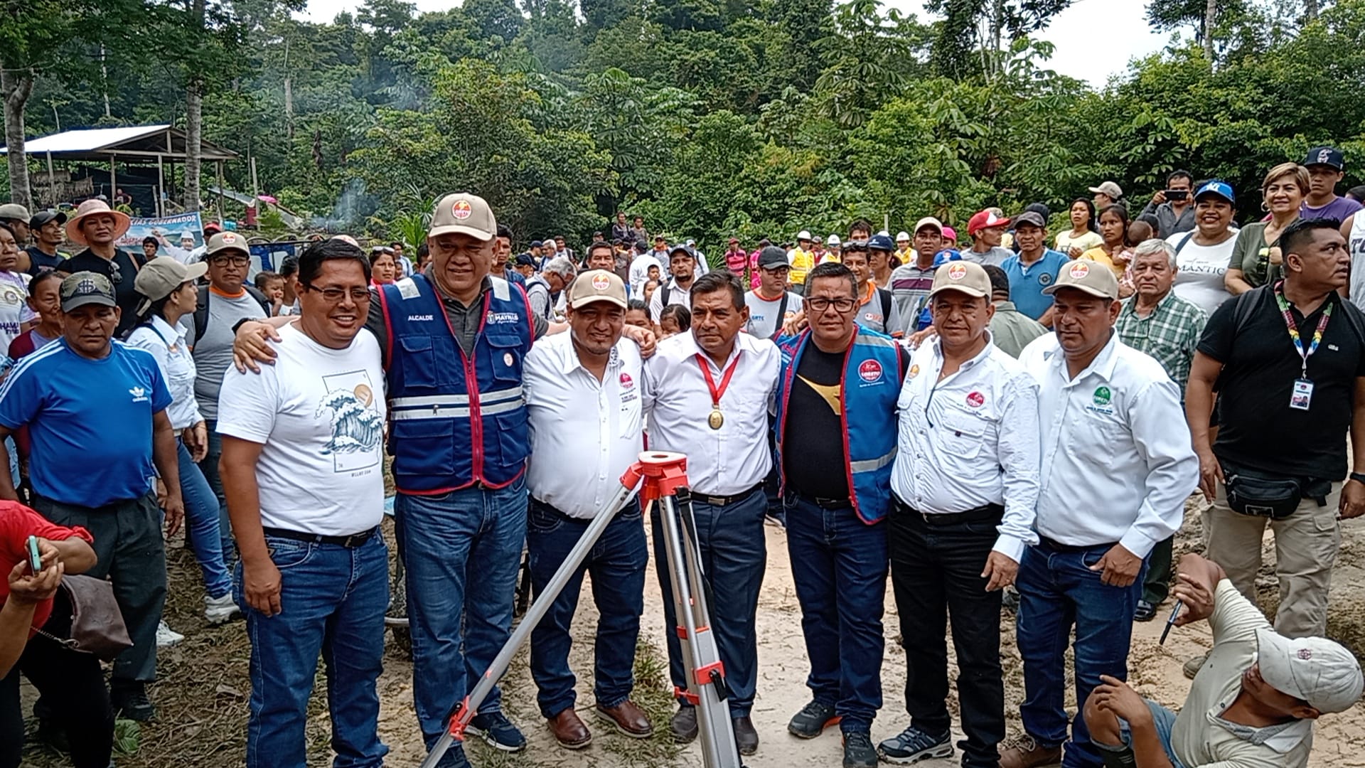 Gobernador Regional Inició Obra Vial De Picuroyacu