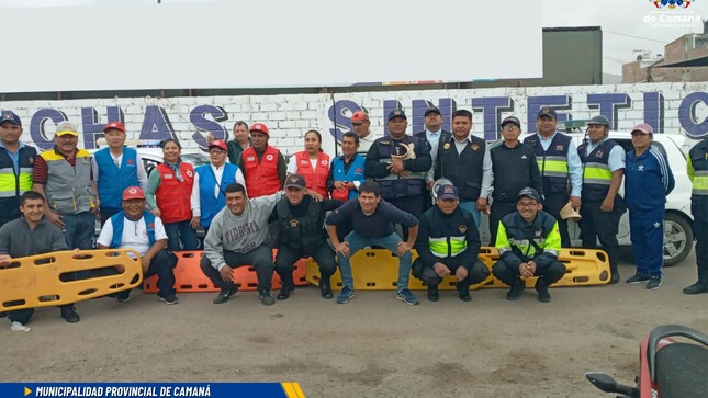 Seguridad Ciudadana Vienen Recibiendo Cursos De Primeros Auxilios