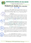 Vista preliminar de documento Resolución de Alcaldía 062-2019