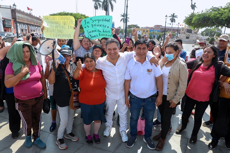 La MPT apoyará a la municipalidad de Huanchaco en seguridad ciudadana.