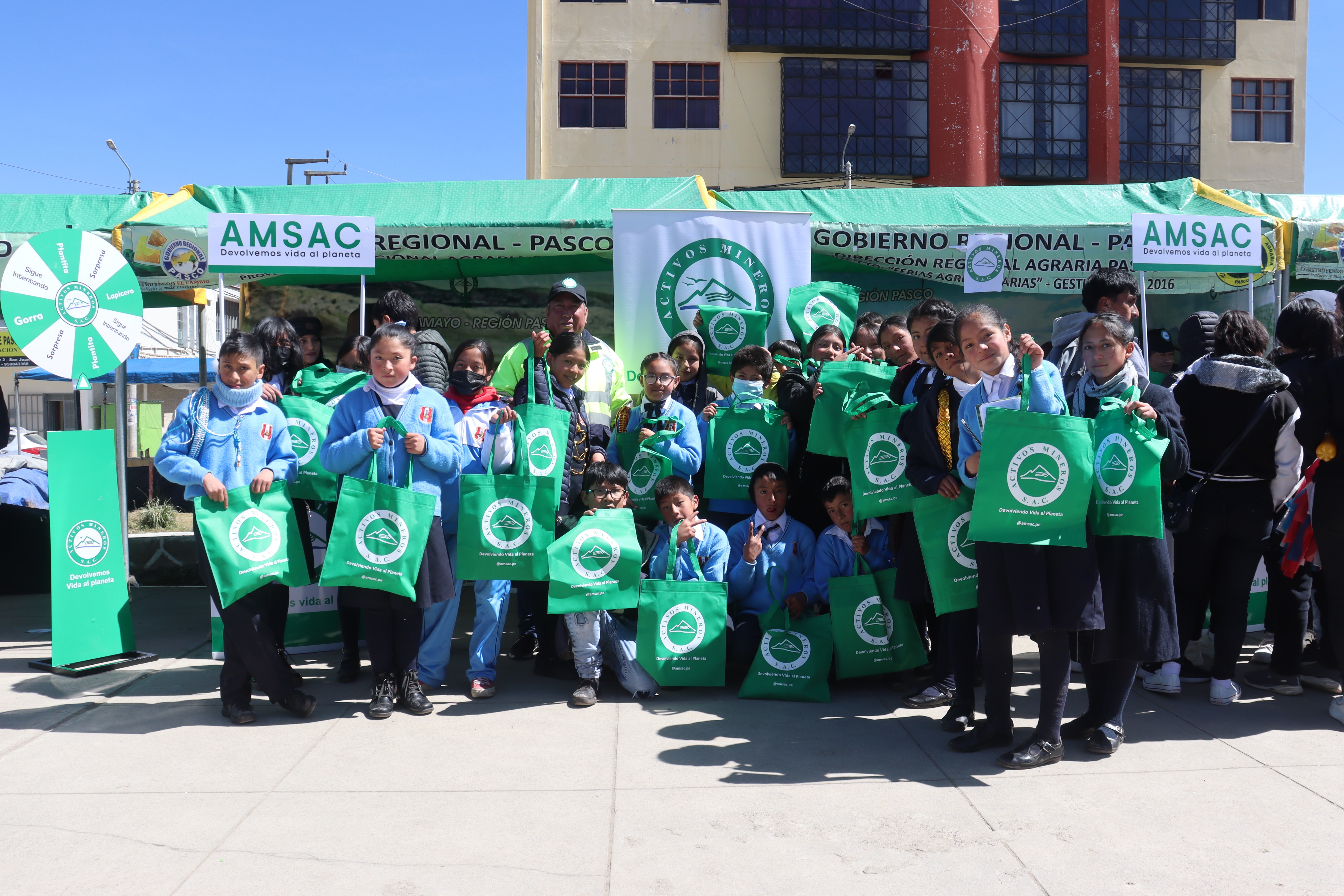 AMSAC realizó actividades de sensibilización en Junín, Pasco y Cajamarca