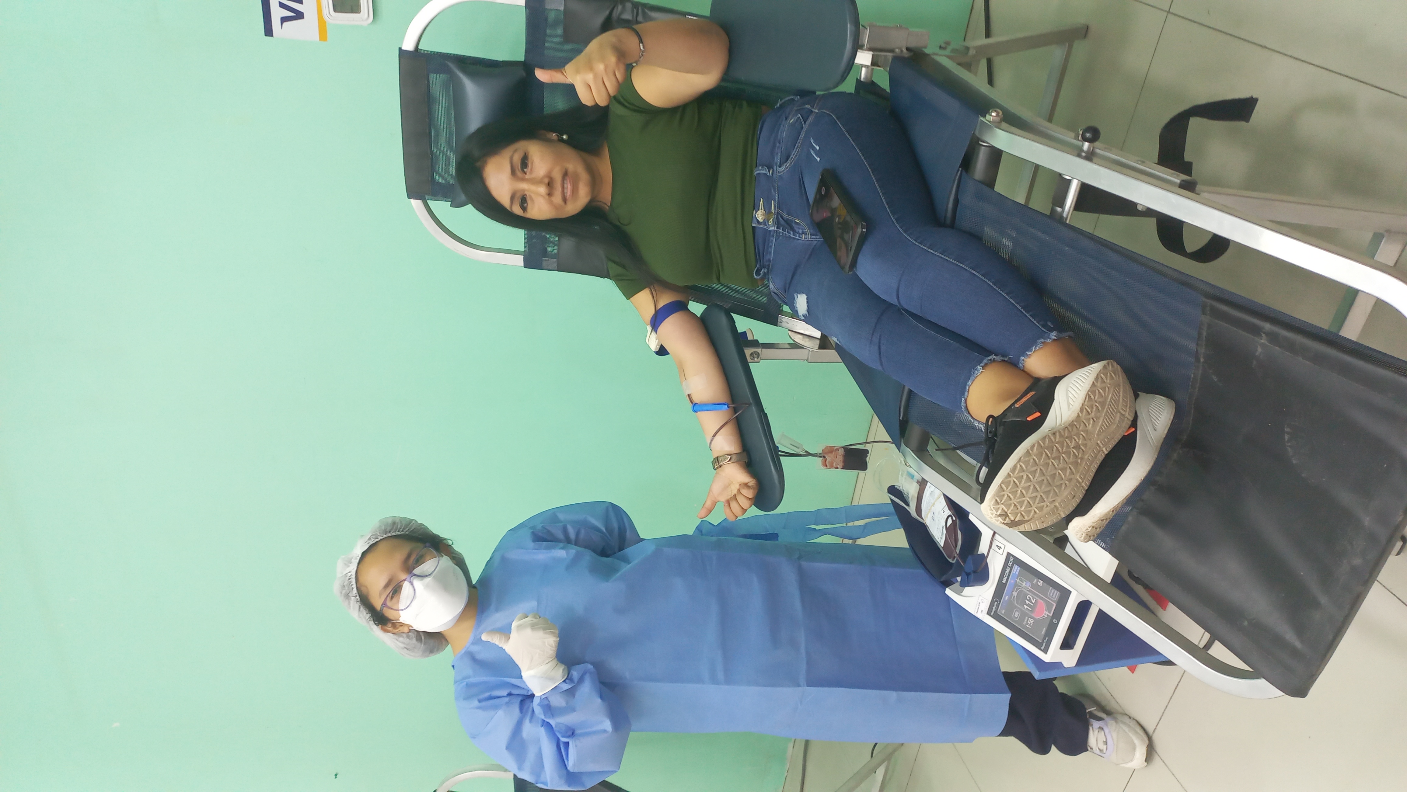 Campaña de donación voluntaria de sangre en Real Plaza Villa María del Triunfo