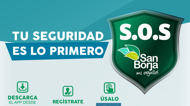 SOS San Borja, el aplicativo en favor de los vecinos