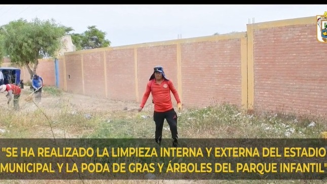 Fumigan en estadio y parque de diversiones. 