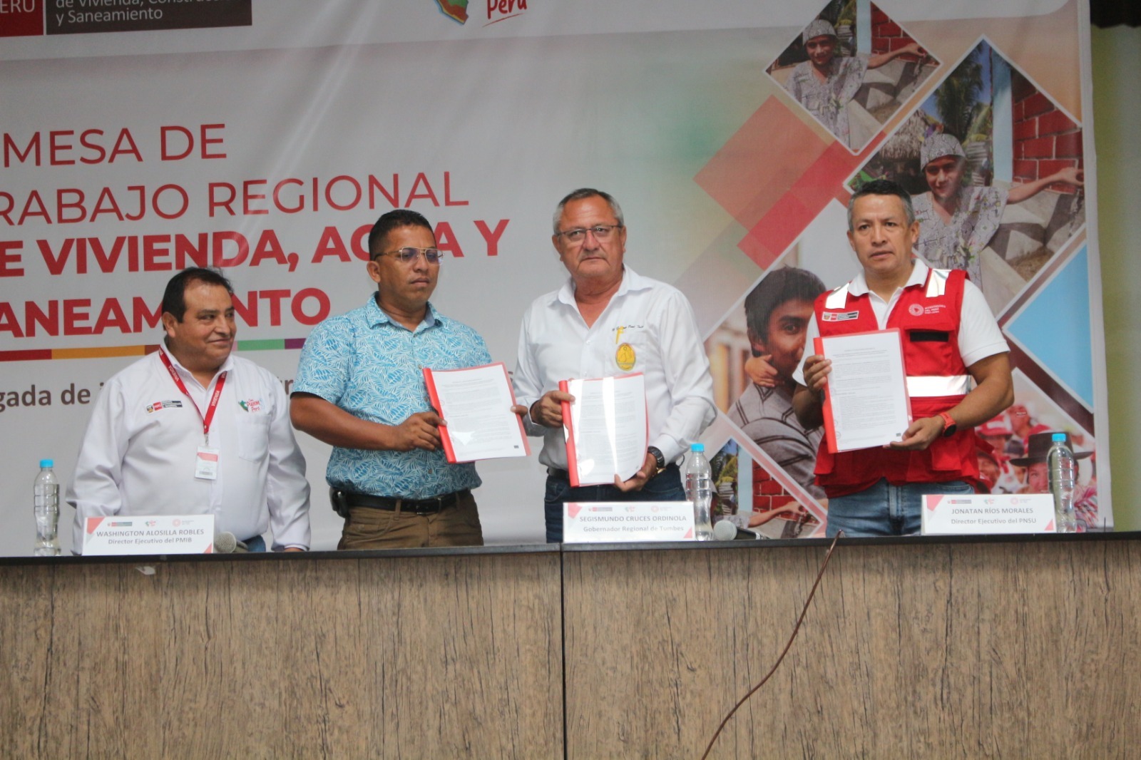 Ministerio de Vivienda financiará proyectos de agua y saneamiento en Tumbes y Zarumilla en favor de más de 13 mil habitantes