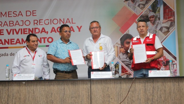 Ministerio de Vivienda financiará proyectos de agua y saneamiento en Tumbes y Zarumilla en favor de más de 13 mil habitantes