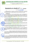 Vista preliminar de documento Resolución de Alcaldía 267-2019