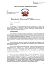 Vista preliminar de documento Resolución Directoral N° 0105-2023-INIA-OA