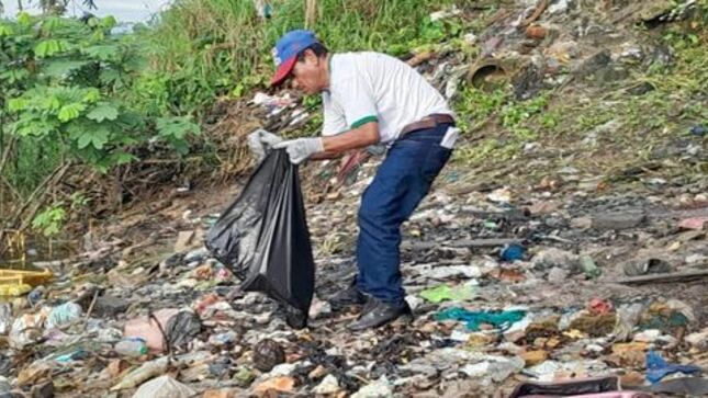  limpieza en el Río Itaya