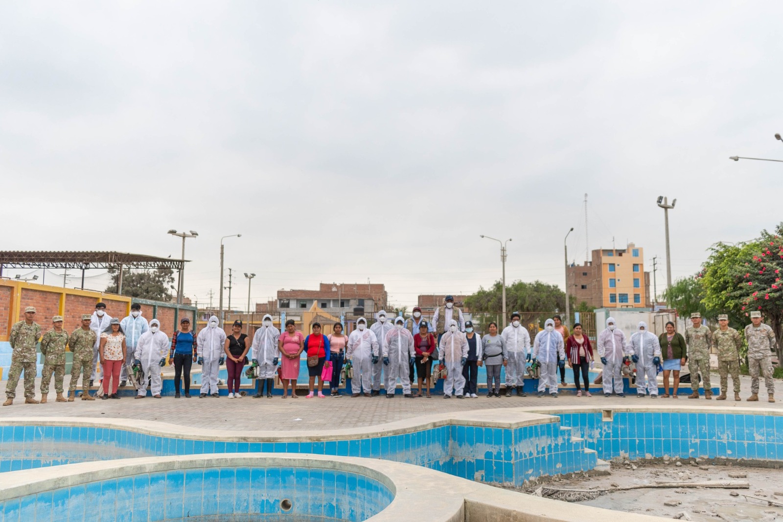 Brigadas de fumigación listas para contrarrestar casos de dengue.