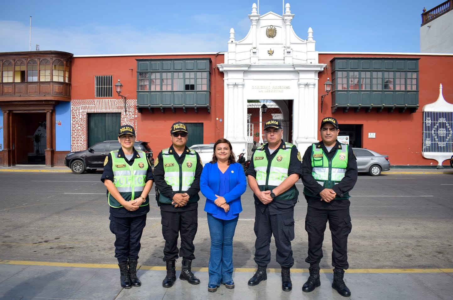 ‘Marea verde’ de la PNP patrulla por segunda vez las calles de Trujillo